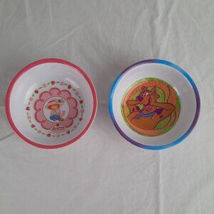 Zak! Designs Child's 5.5" Bowls - Strawberry Shortcake and Scooby Snacks